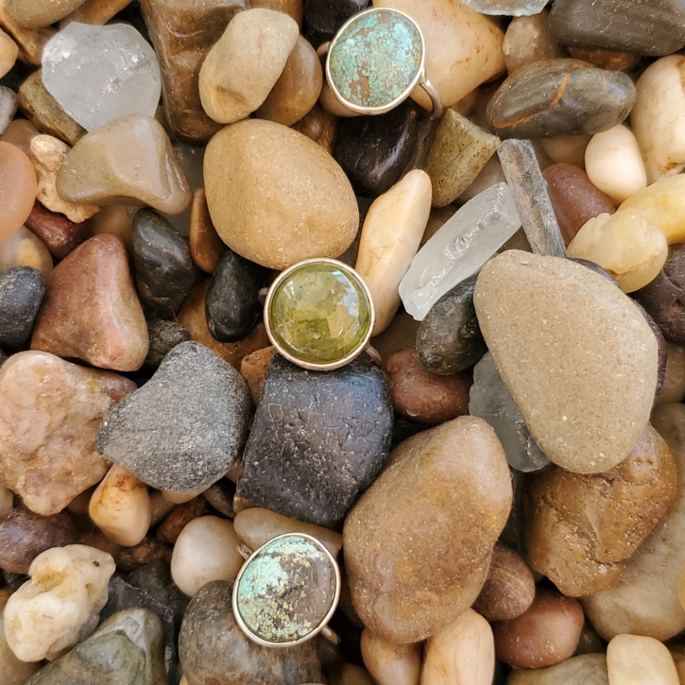 Vintage Sterling Turquoise Ring